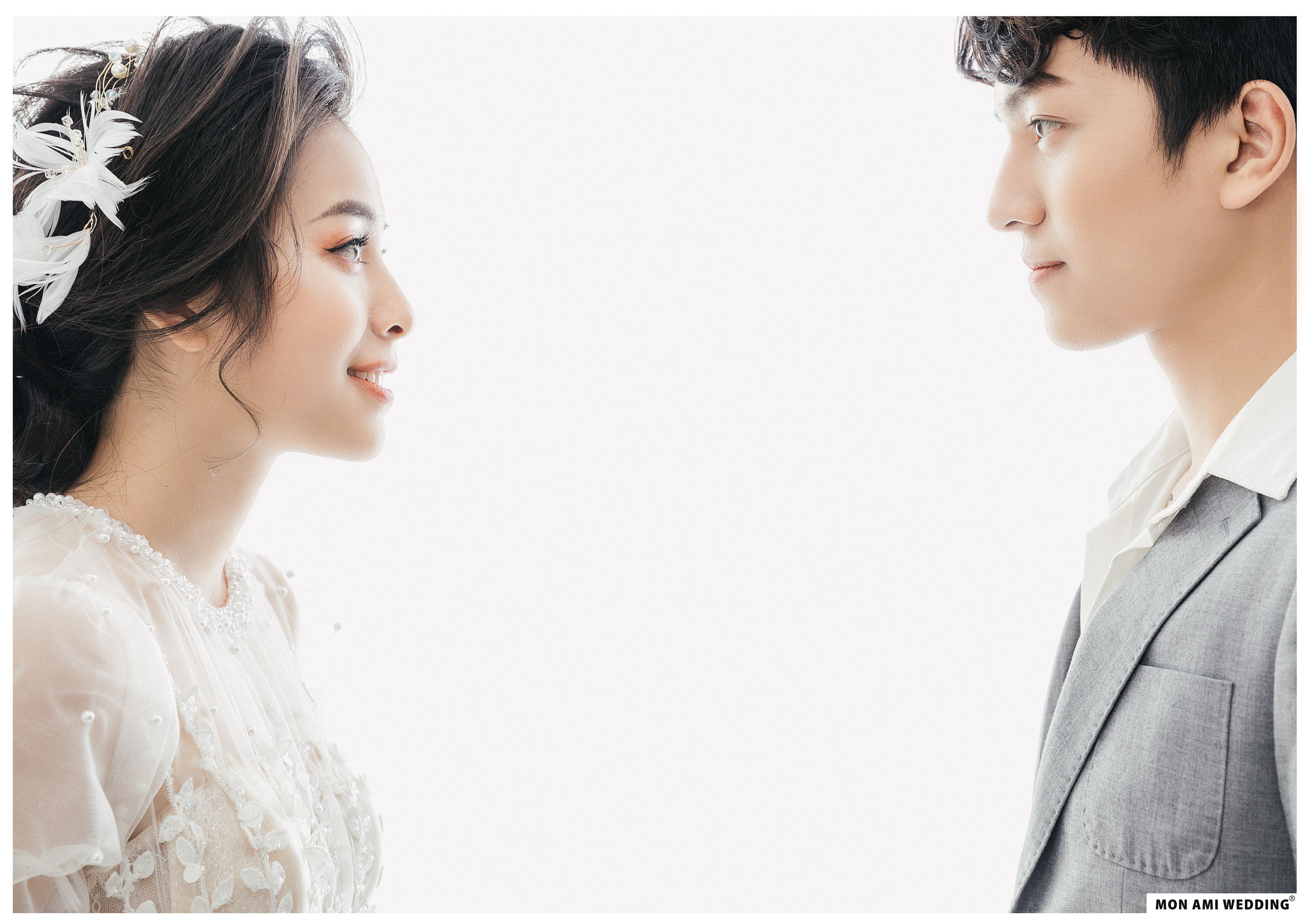 Chụp ảnh cưới trong Studio theo phong cách Hàn Quốc